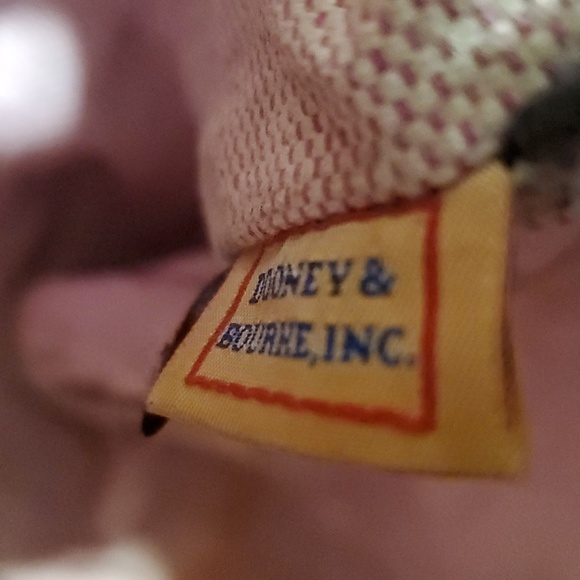 Dooney & Bourke black leather croc embossed shoulder bag - Picture 12 of 15